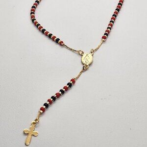 Brand New Brazilian 18k Gold Filled Virgen Maria Bracelet